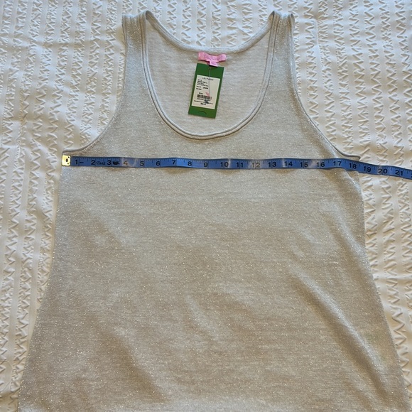 Lilly Pulitzer Silver Linen Blend Patti
Sweater Tank Top - Picture 7 of 11
